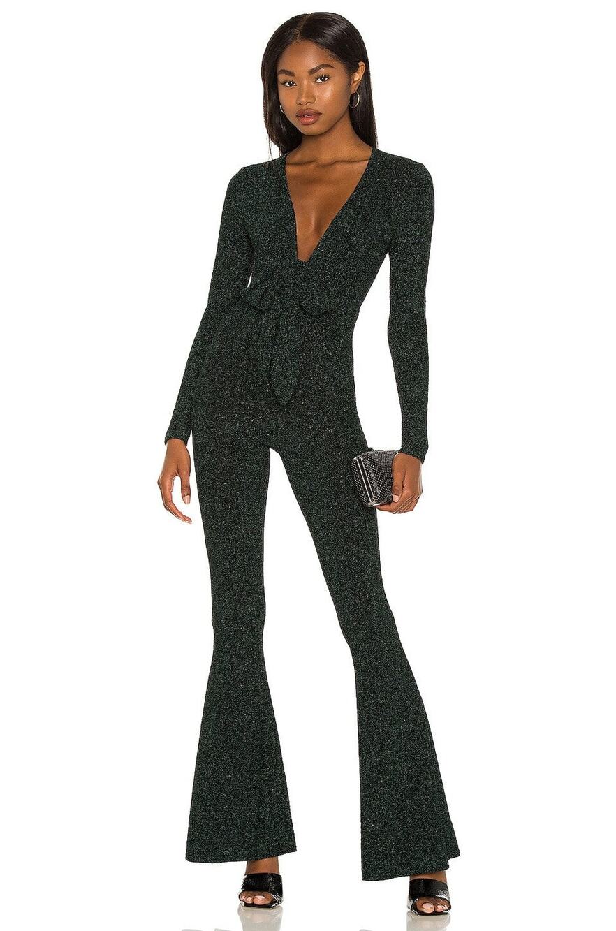 Show Me Your Mumu X REVOLVE Martina Jumpsuit Emerald - XS